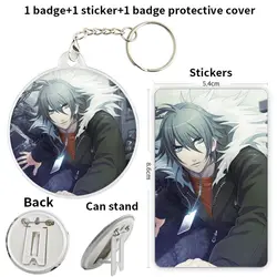 Togainu no Chi Anime Character Game Soft Button Badge Brooch anchor Peripherals Pin Lapel 75mm School bag Clothes Hat Pupil