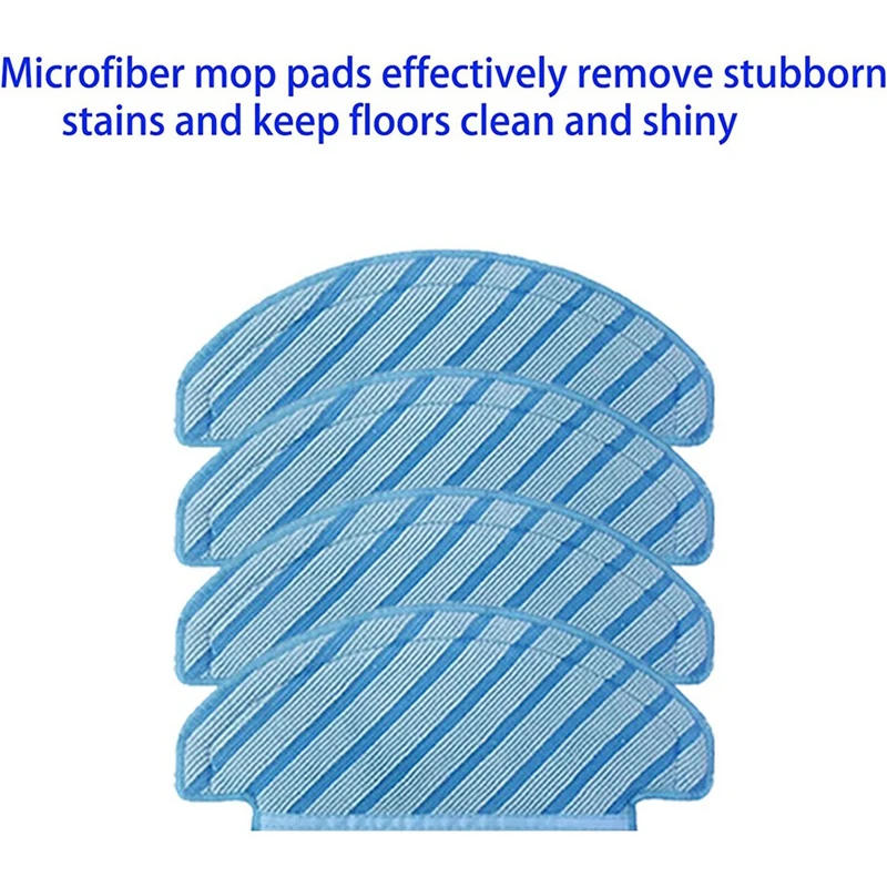 1 комплект, Роликовые щетки, боковая щетка, Швабра, фильтр, пылесборники для Yeedi Vac/Vac Max/Vac Station/Vac 2 Pro, замена робота-пылесоса