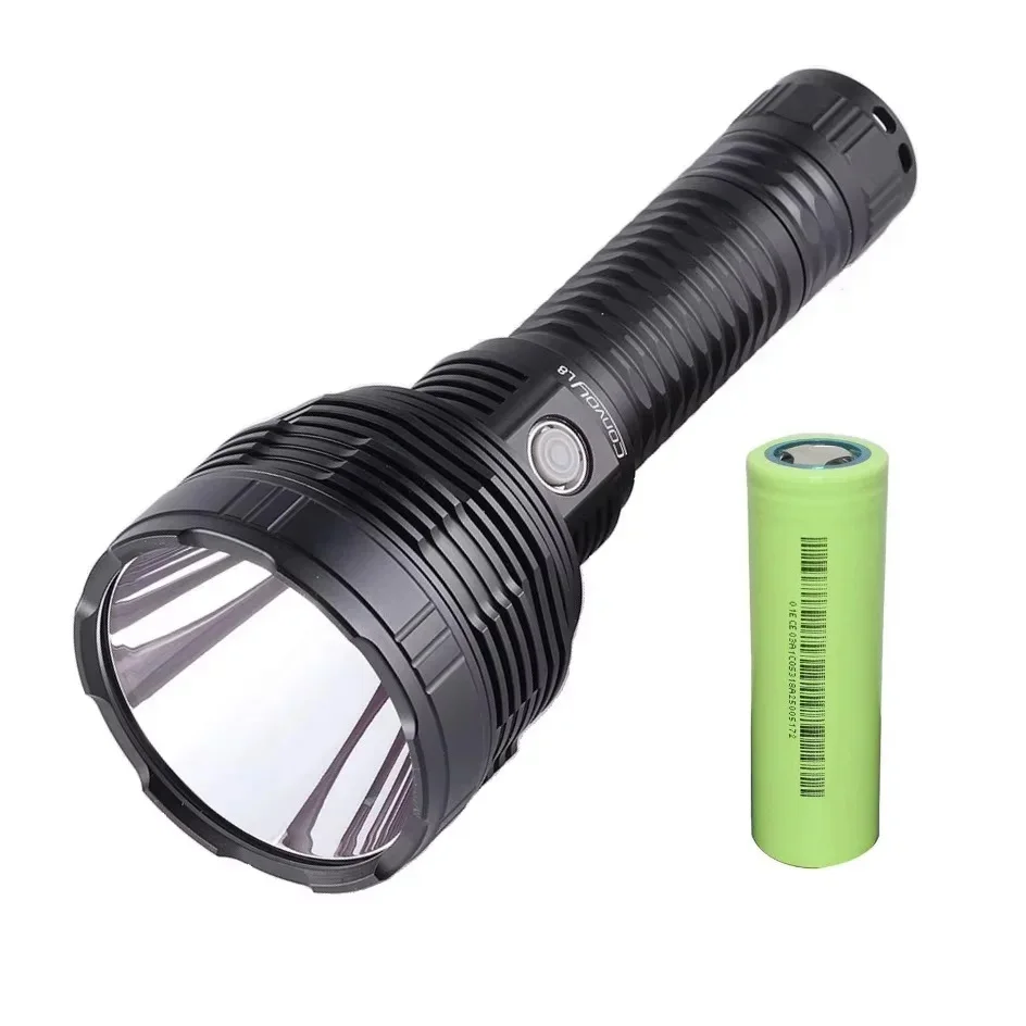 Convoy L8 Powerful LED Flashlights SBT90.2 Max 6400LM Torch Light by 26800 Battery for Camping Hiking Self-defense