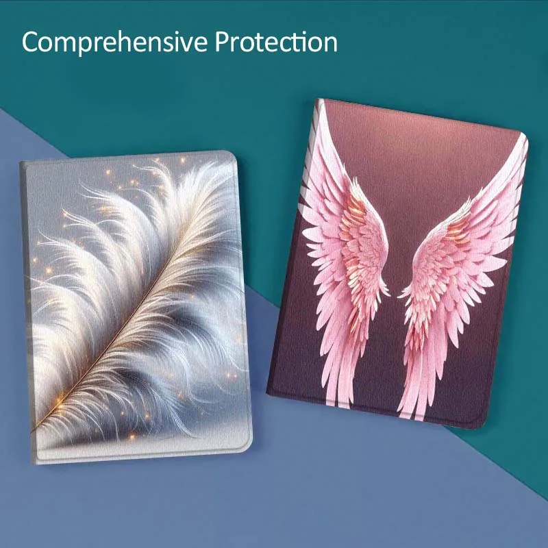 

Feather Art Popular Gift For Huawei MediaPad T5 T10s M6 M5Lite SE Honor Tab 5 6 7 V7 V8 X8a X9a Pro Soft Tablet Case