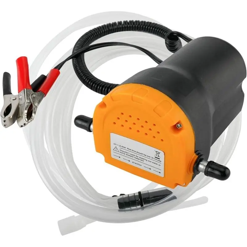 DTA4-Oil Pump, Oil Extractor Pump 12V 60W Oil Removal Pump For Fluid Change, Electric Oil Change Transfer Pumps