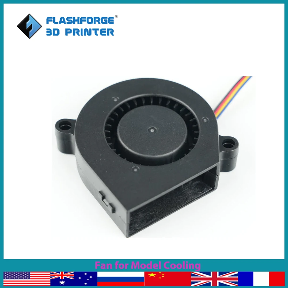 

FLASHFORGE 5015 Fan for Model Cooling Which Install on The Extruder Cover Adventurer 5M Series 3d Printer