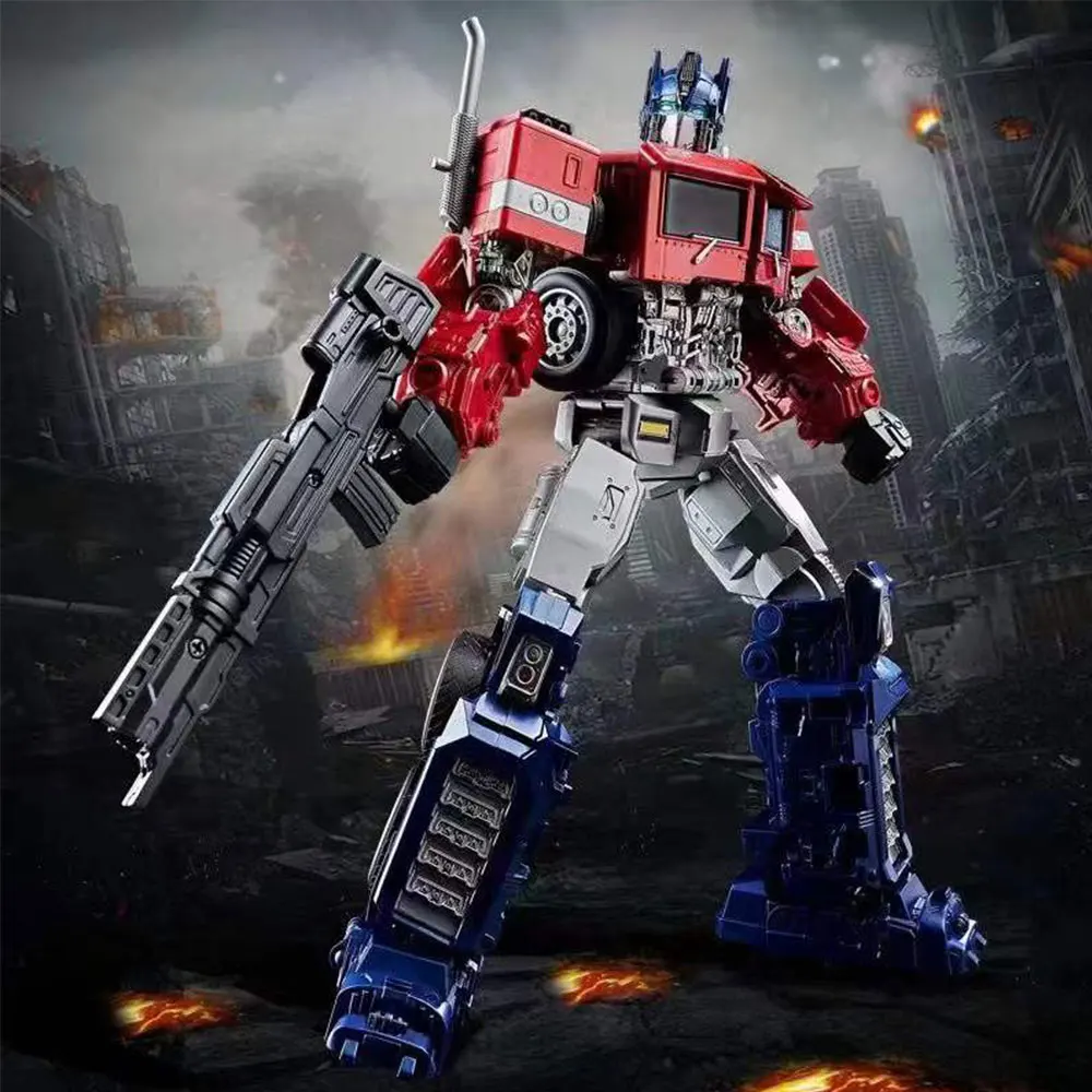 Deformation Car Robot Toy 30CM Aircraft Power Enlarged Version 31CM KO Transformation Masterpiece OP Commander Action Figure