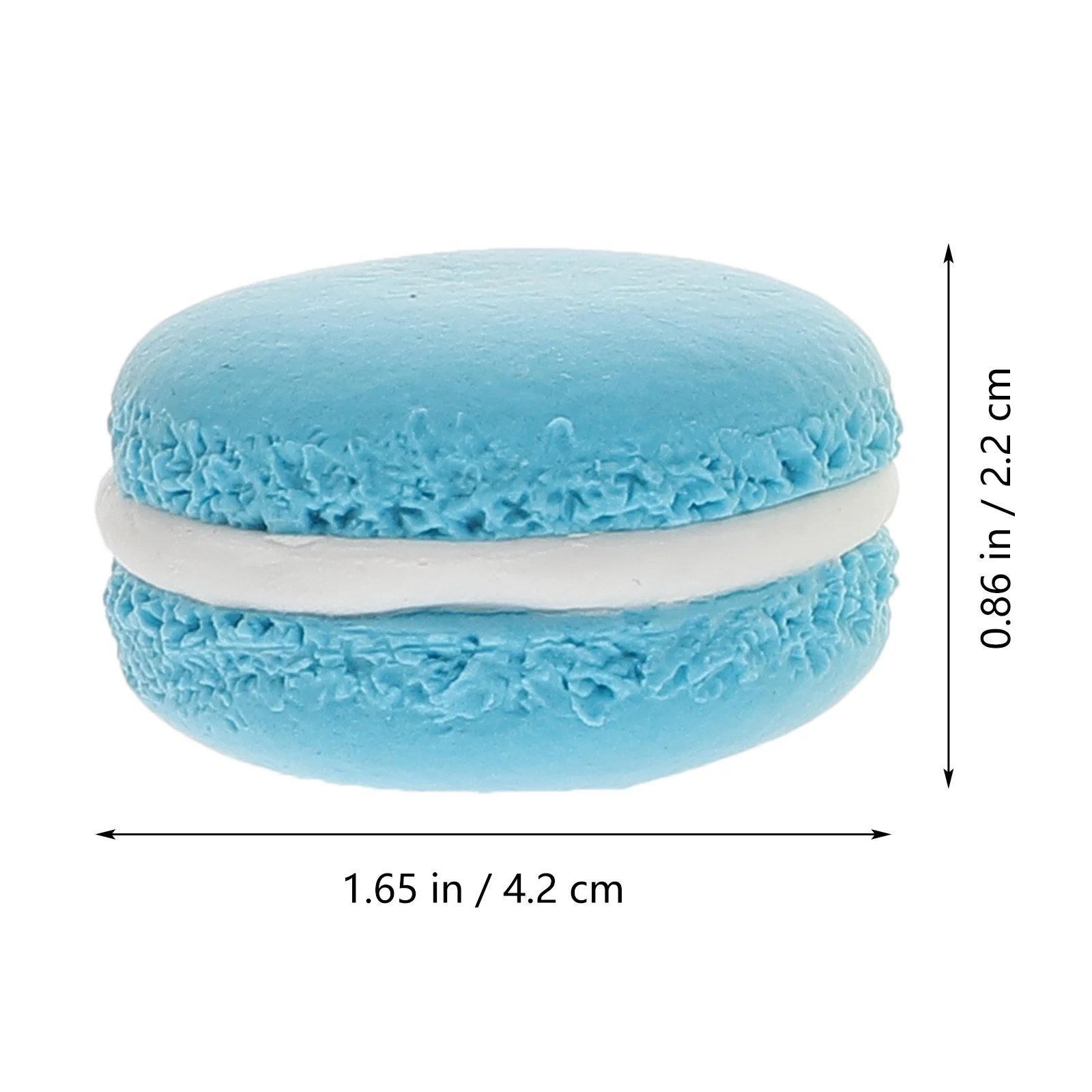 9 Pcs Cake Model Dessert Shop Decor Home Supplies Artificial Lifelike Macaron Prop Clay