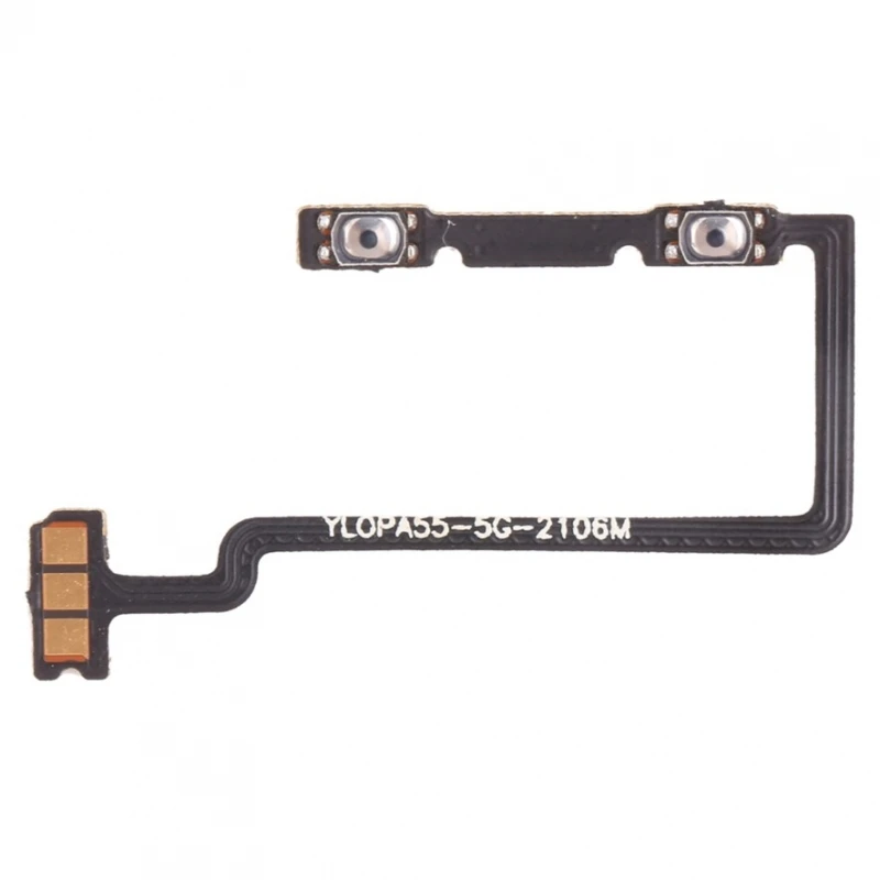 Volume buttons for REALME NARZO 30 5G OPPO A55 5G replacement side FLEX CABLE # Realme Narzo 30 5G (RMX3242) # Realme 8 5G (RMX3241) # Oppo A55 5G (PEMM00, PEMM20, PEMT00, PEMT20) # P/N: YLOPA55-5G-2203M