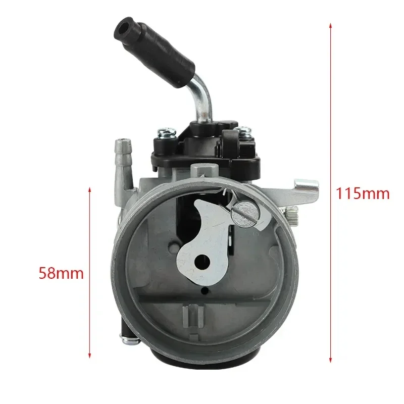 2 Stroke Pocket Bike Performance 19mm Carburetor 58mm Air Filter for 49cc 50 60 80cc Motorized Bike Bicycle Mini Pocket Bike ATV