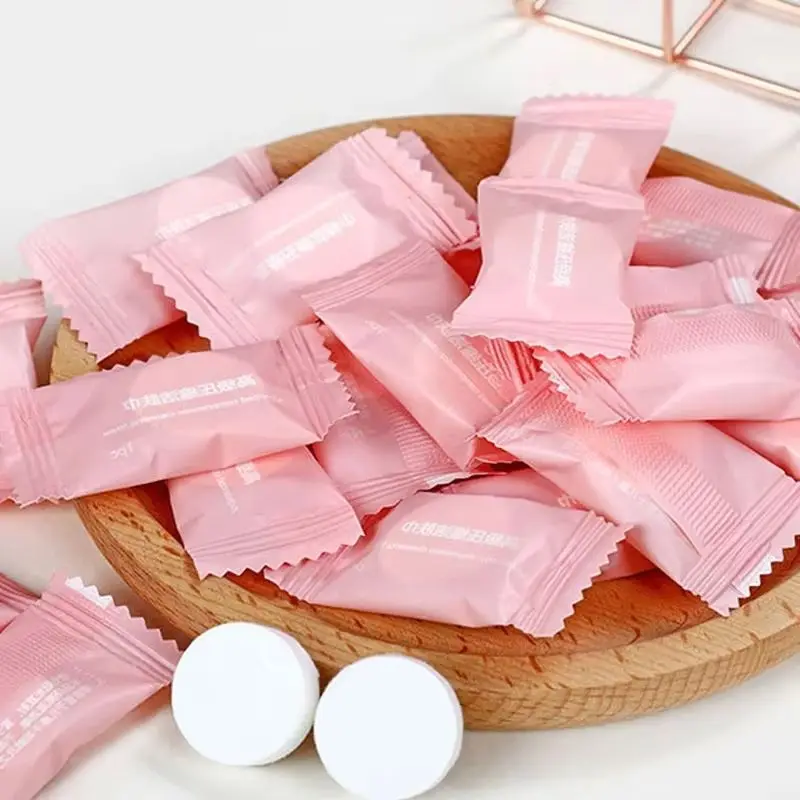 20/50/80/100PCS Mini Compressed Towel Disposable Capsules Towel Magic Face Care Tablet Outdoor Travel Cloth Wipes Paper Tissue