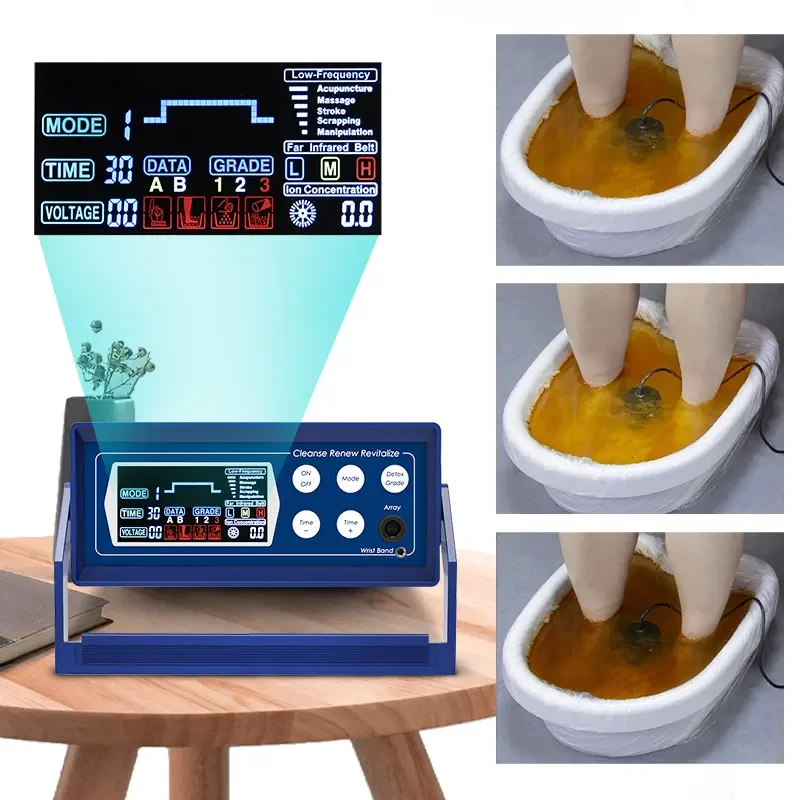 Innovative Ionic Foot Detox Soak Machine Ionic Foot Detox Bath Ion Cell Cleaner for Feet Clean