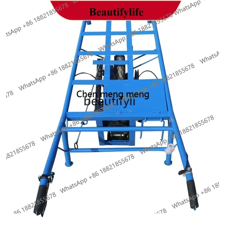 AA Agricultural  engine Unicycle climbing hill climbing hand push small orchard transportation, chicken bus