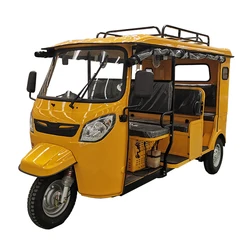 Adult closed gas tricycle Passenger and cargo