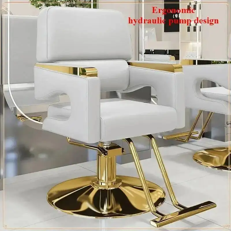 

Скандинавское современное парикмахерское кресло, удобное роскошное эргономичное парикмахерское кресло для салона, дизайн гидравлического насоса Cadeira De Cabeleireiro