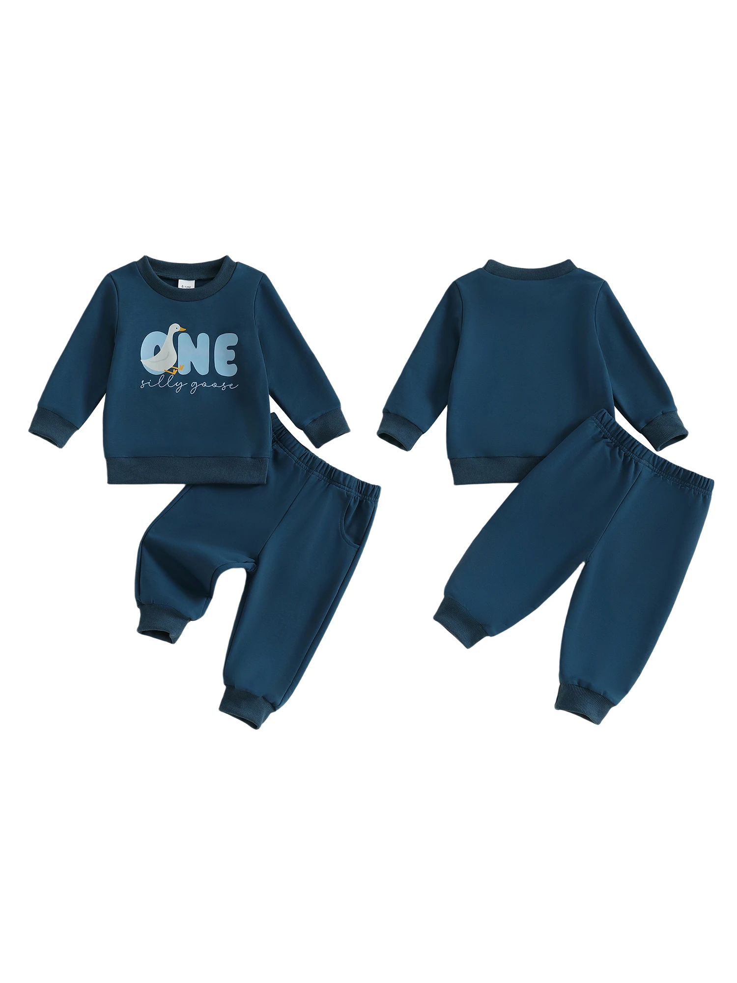 

Toddler Cute Animal Print Hoodie and Pants 2 Piece Set for Baby Boy or Girl s First Birthday Celebration