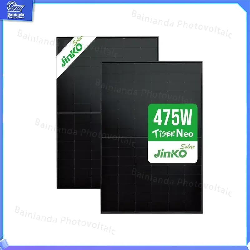 Jinko JKM450-475N-48HL4M-DB 450W 455W 460W 465W 470W 475W Monocrystalline Solar Panel Double Glass Bifacial PV Module for