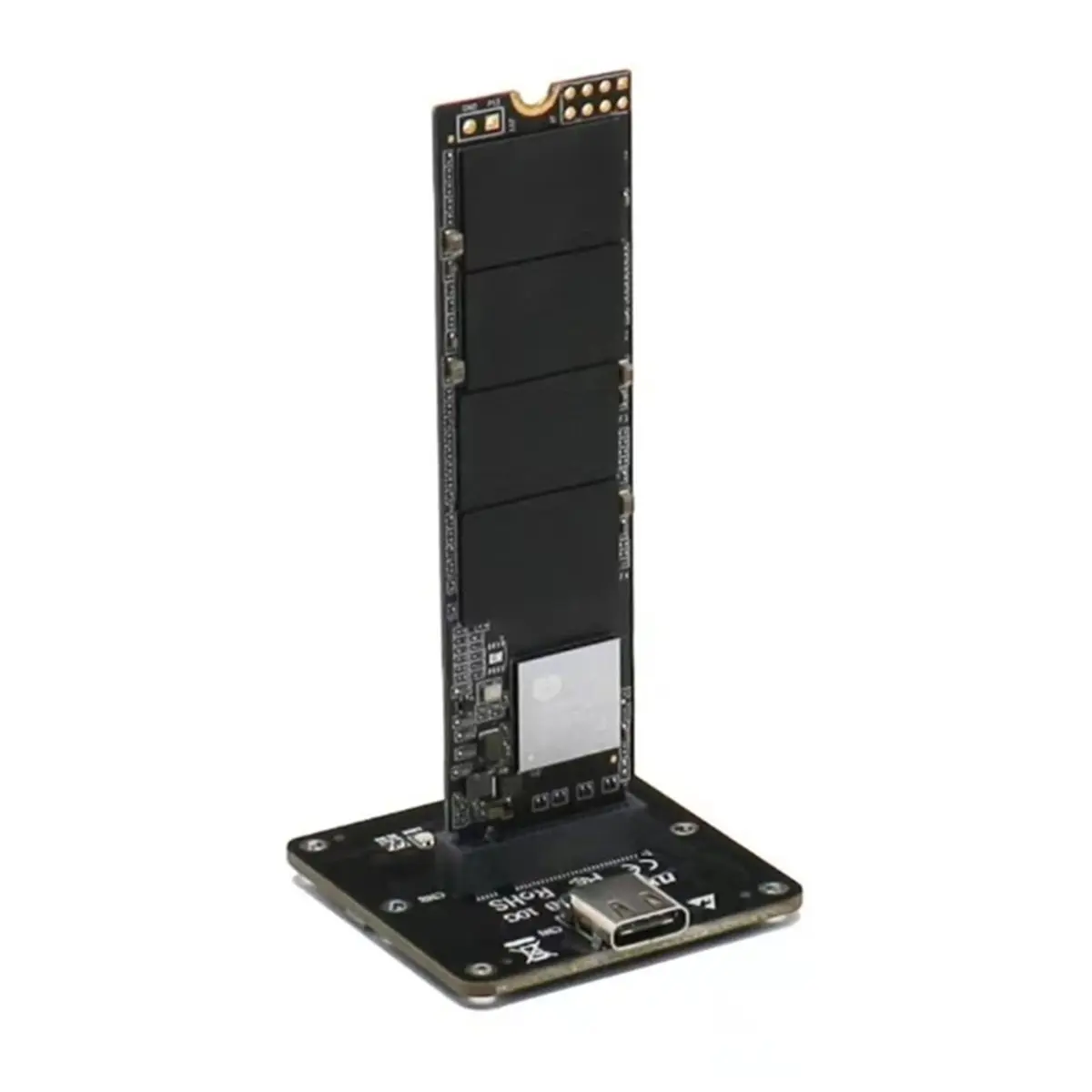 NVMe to USB 3.1 10Gbps Type C SSD Adapter Test Board Converter M.2 Case RTL9210B M Key for 2230 2242 2260 2280