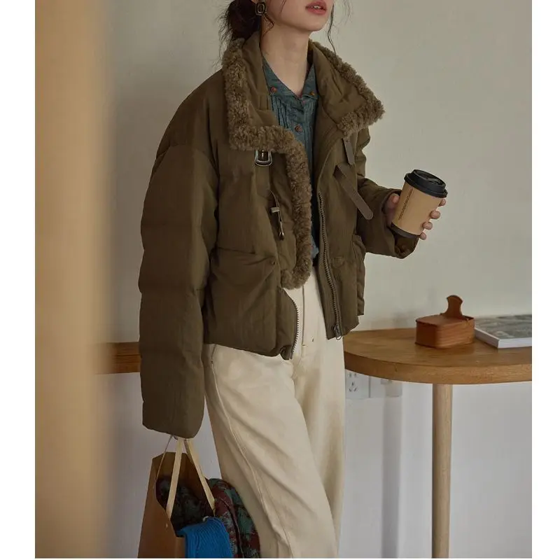 

Куртка из овечьей шерсти, белая женская, обычная, с защитой от ультрафиолета, унисекс, красивый, кофейный, хаки, клетчатый, ветрозащитный, функциональный, с активной текстурой GF