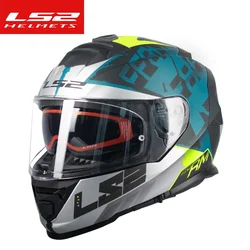 Original LS2 FF800 motorcycle helmet LS2 STORM full face Helmets kaciga casco moto capacete with fog-free system