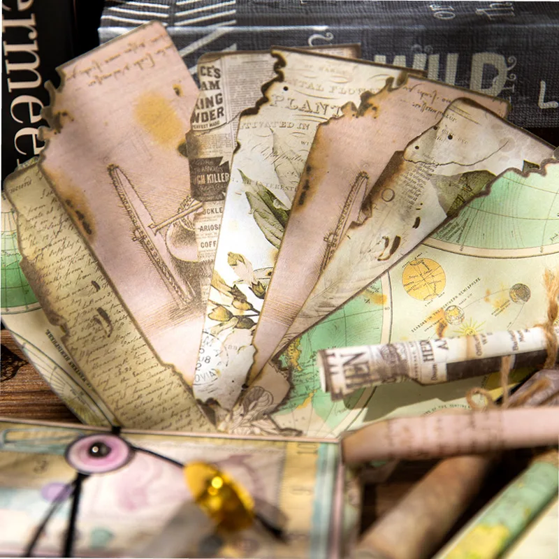 6 Models 10 Pieces One Pack Retro Handbags Collages Decorations Messages Notes Notes And Gift Giving In The Retro Collection