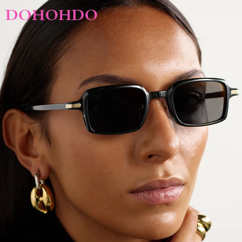 

Vintage Luxury Small Rivets Frame Square Sunglasses Women Fashion Design Sun Glasses For Men Outdoor Fishing Travel Shades UV400