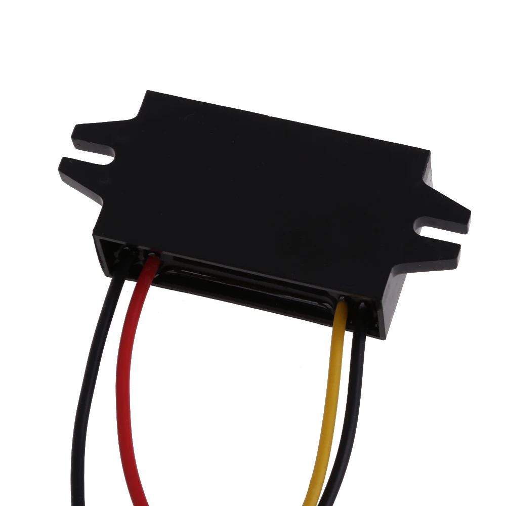 12 فولت إلى 5 فولت تيار مستمر إلى تيار مستمر محول 3A 15 واط محول التيار المباشر سيارة الجهد المخفض منظم ل مصباح ليد سيارة شاحنة قارب #5