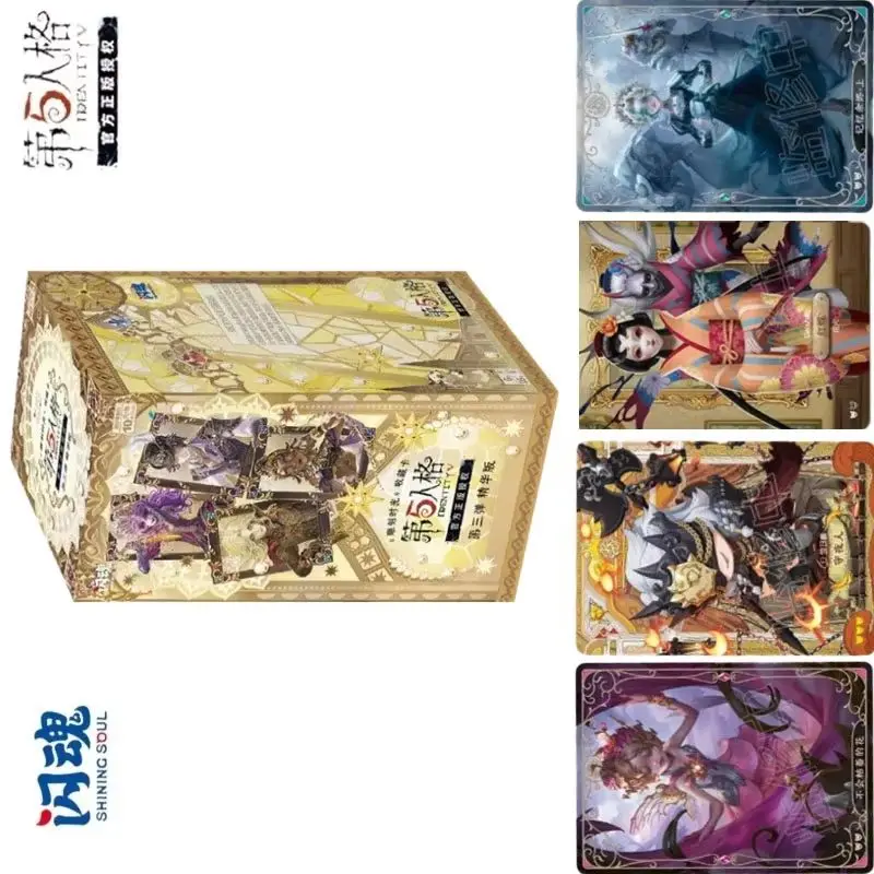 New Genuine Identity V Card Carving Time Essence Edition Collection Card Game Animation Peripheral Toys Children's Holiday Gift