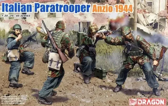 DRAGON 1/35 6741 Italian Paratroopers Anzio 1944