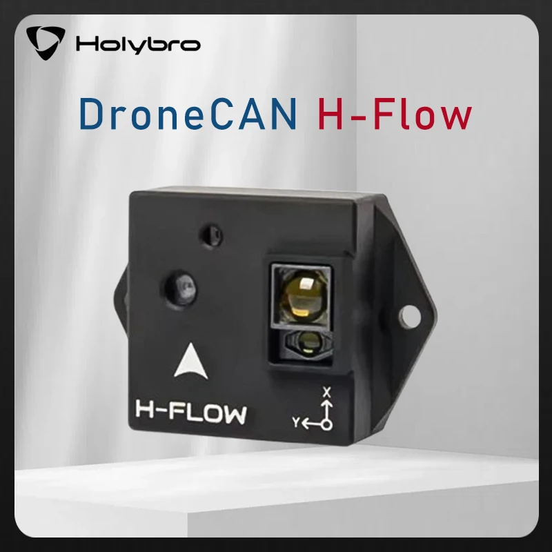 Holybro H-Flow Módulo de alcance y flujo óptico profesional con protocolo DroneCAN para drones y robótica