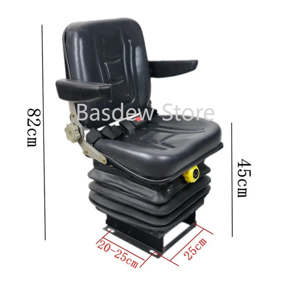 Forklift  Seat Agricultural Machinery Harvester Tractor Seat Armrest  Loader Seat Accessories