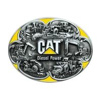 Hebilla de cinturón de excavadora estilo occidental