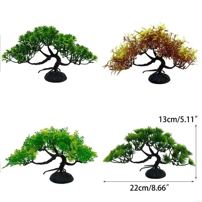 68UC Aquarium Plant Fish Fish Sanks Decorations Tree Tree Grass 13cm