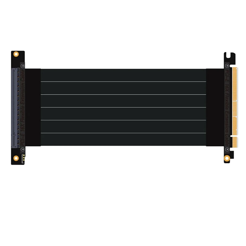 PCIE 3,0 Grafikkarten-Verlängerung kabel PCI-E 16x bis 16x rechtwinkliges GPU-Verlängerung kabel Mining-Karten anschluss