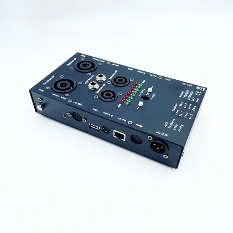 Multifunctional Line Tester Audio Tester XLR Signal Line Tester HDMI Network on-Off Cable Measurement Test Box