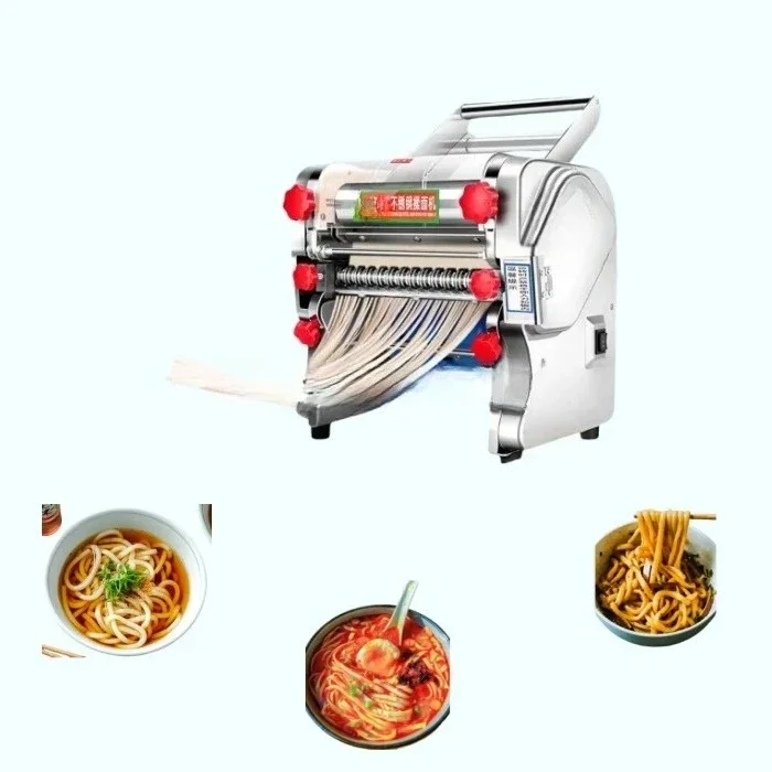 

Stainless Steel Noodles Making Machine Dough Kneading Machine Rolling Mill Commercial Electric Noodle Pressing Machine