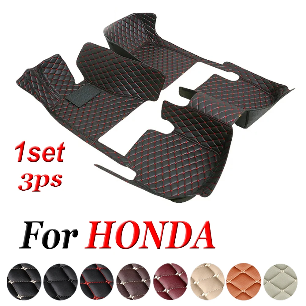 Car Floor Mats For HONDA Insight Odyssey Pilot Pilot Touring Vezel Stream Shuttle URV Inspier XRV Clarity Car Accessories