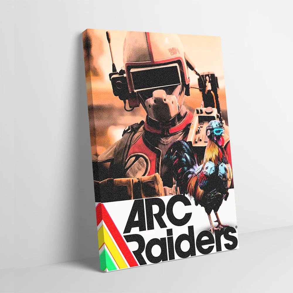Arc Raiders: Futuristic Soldier Poster Customizable Printed Canvas Painting Wall Art Gift for Room Ornaments Decoration Gaming
