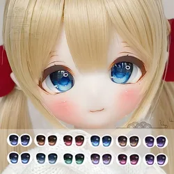 Ojos de acrílico para muñeca BJD, Ojos de efecto metálico de 10mm-24mm para muñeca 1/8 1/6 1/4 1/3