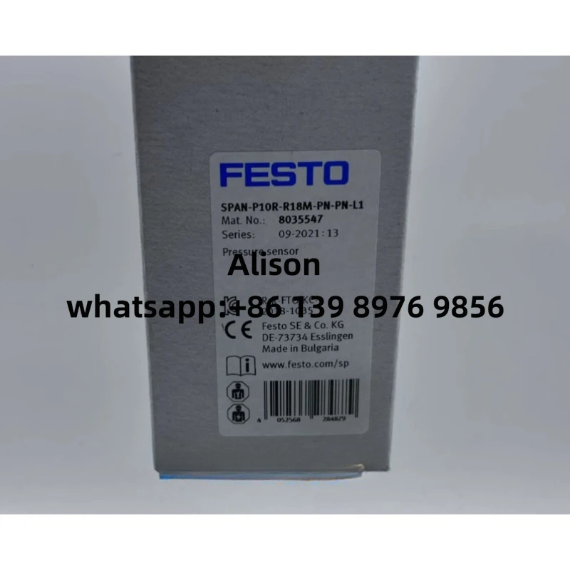 

FESTO 8035544 SPAN-P10R-G18M-PN-PN-L1