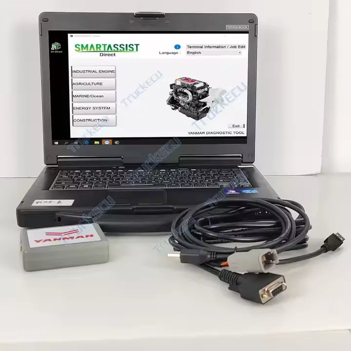 ل YANMAR الديزل محرك صناعي حفارة زراعية جرار أداة خدمة التشخيص YZ230 YZ330 YEDST Smartassist البحرية