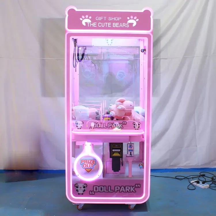 Maquina De Garra De Peluches Crane Machine Toy Doll/lucky Box Crane Claw Machine Custom Plush Crane Claw Machine