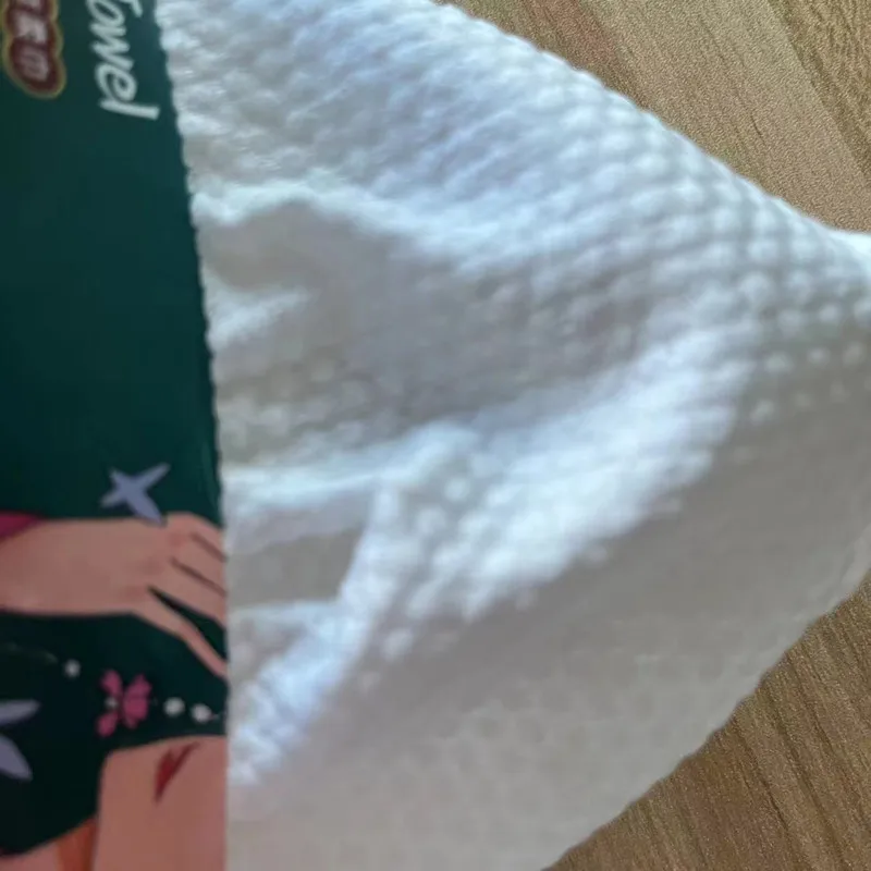50/100 Pumps Thickened Disposable Face Towels Soft Absorption Travel Cleansing Dry and Wet Makeup Remover Pearl Towels 20*20cm
