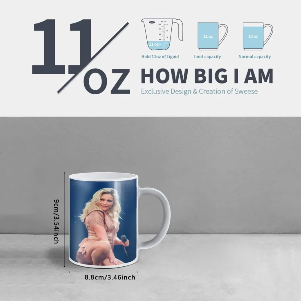 Helene Fischer German Russian Pop Singer Free shipping Magic Color Changing Ceramic Coffee Mug Cup Friends Gift