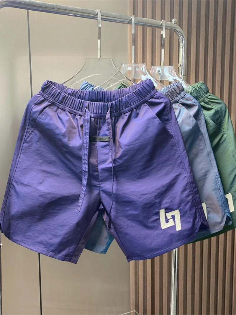 

Мужские летние шорты: тонкие, свободные, повседневные, молодежные, спортивные, с эластичным поясом, средней посадки, для пляжа и активного отдыха