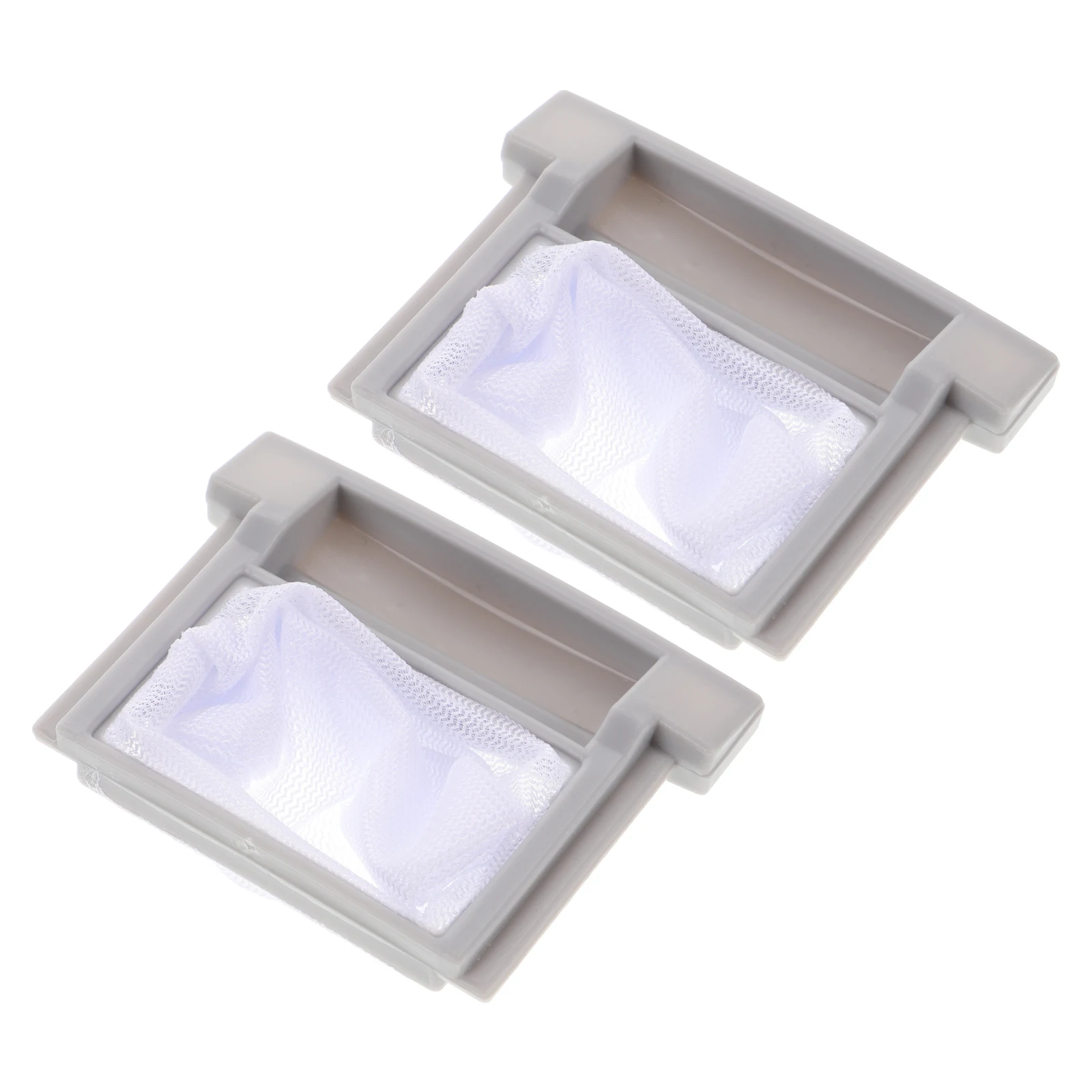 

2Pcs Washing Machine Filter Bags Nylon Mesh Laundry Lint Catcher Hair Remover for Washer Dishwasher Cleaning Protection
