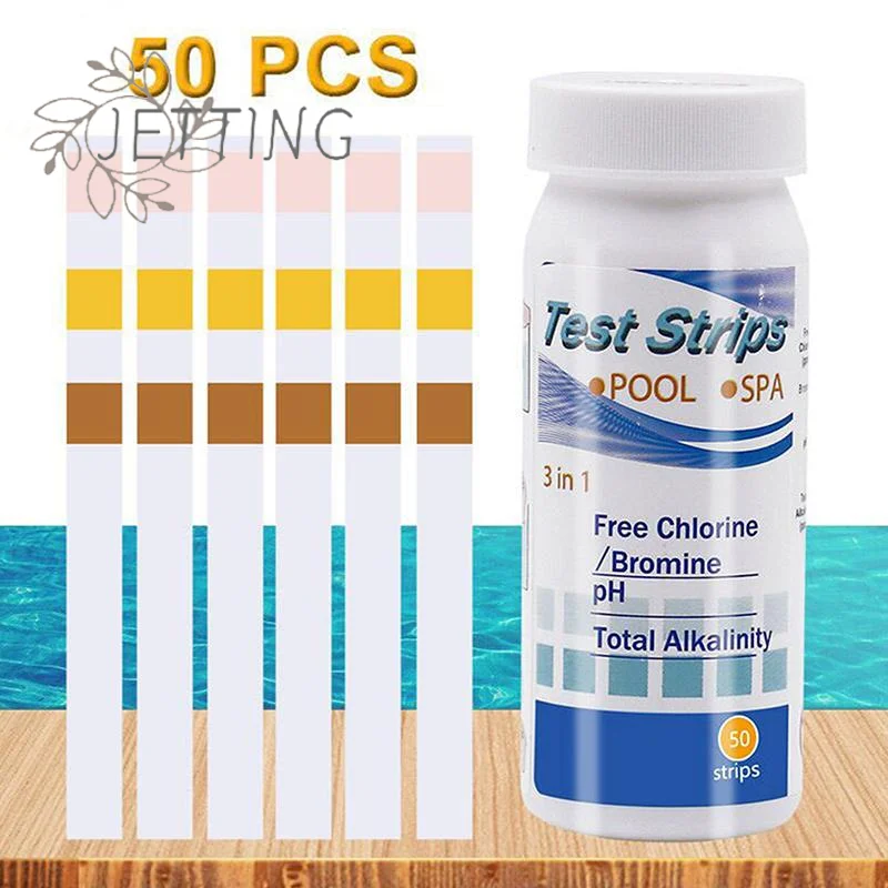 (DP11)Aquarium Water Test Strips Tank Water Quality Testing Kit Pool SPA Pond Water Test Paper PH Alkalinity Hardness Test Paper