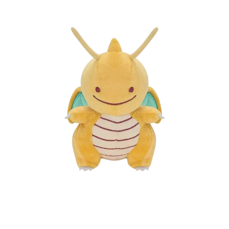 Pokemon Mega Dragonite Evolution Dragonite Charizard Tyranitar Dragapult Stuffed Toys Pikachu Dragonite Holding Dratini Doll view 6