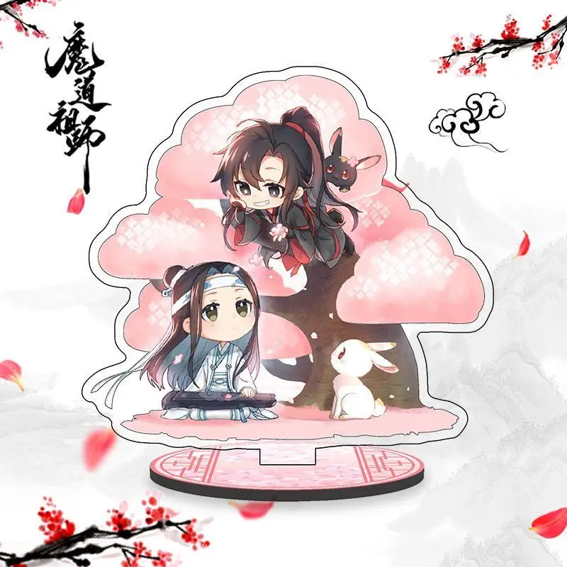 

Anime Mo Dao Zu Shi Acrylic Stand Figure Grandmaster of Demonic Cultivation Lan Wangji Wei Wuxian Cosplay Cartoon Desk Decor