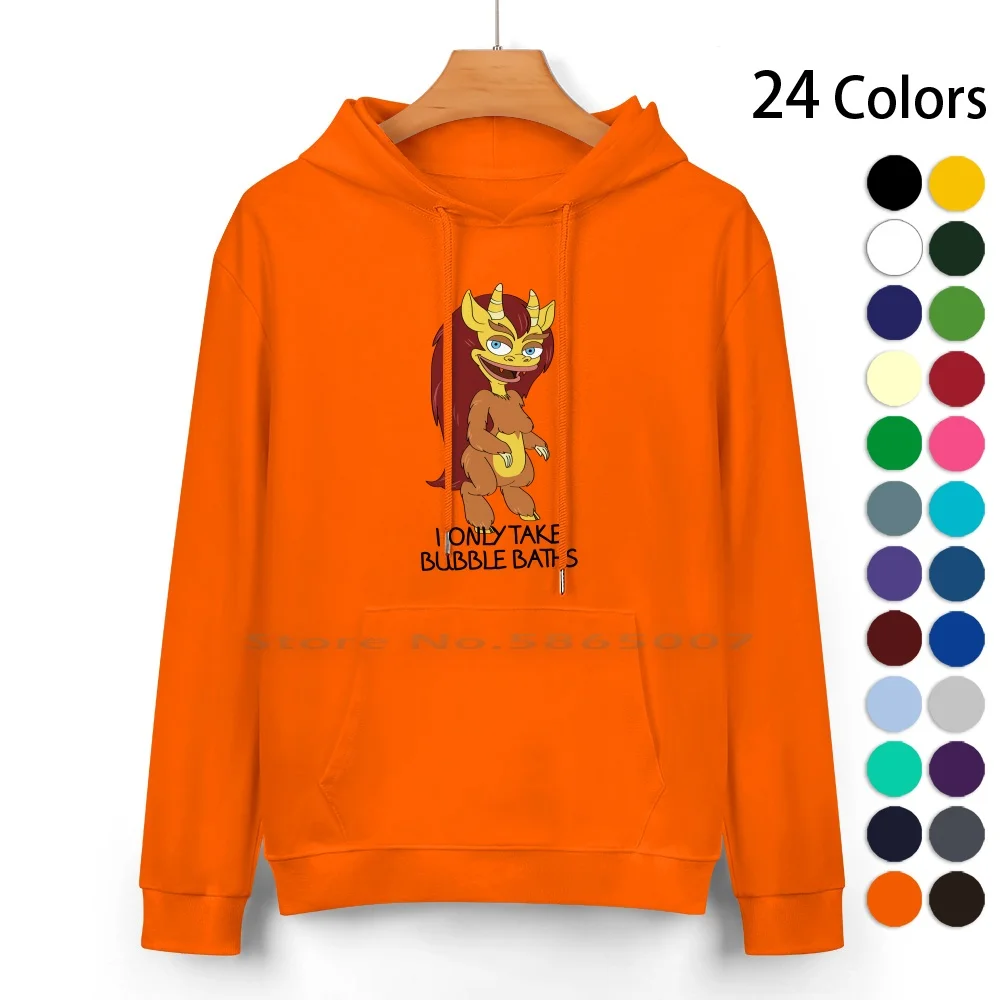 Hormone Monstress-Big Mouth Pure Cotton Hoodie Sweater 24 Colors Big Mouth Hormone Monstress Hormone Monster Netflix Adult