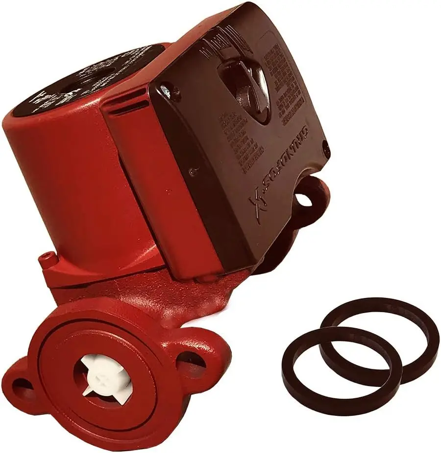 UPS15-58FC Circulator Pump Red Includes Rubber Gaskets Temperature Range: 36-230° F Cast Iron Pump