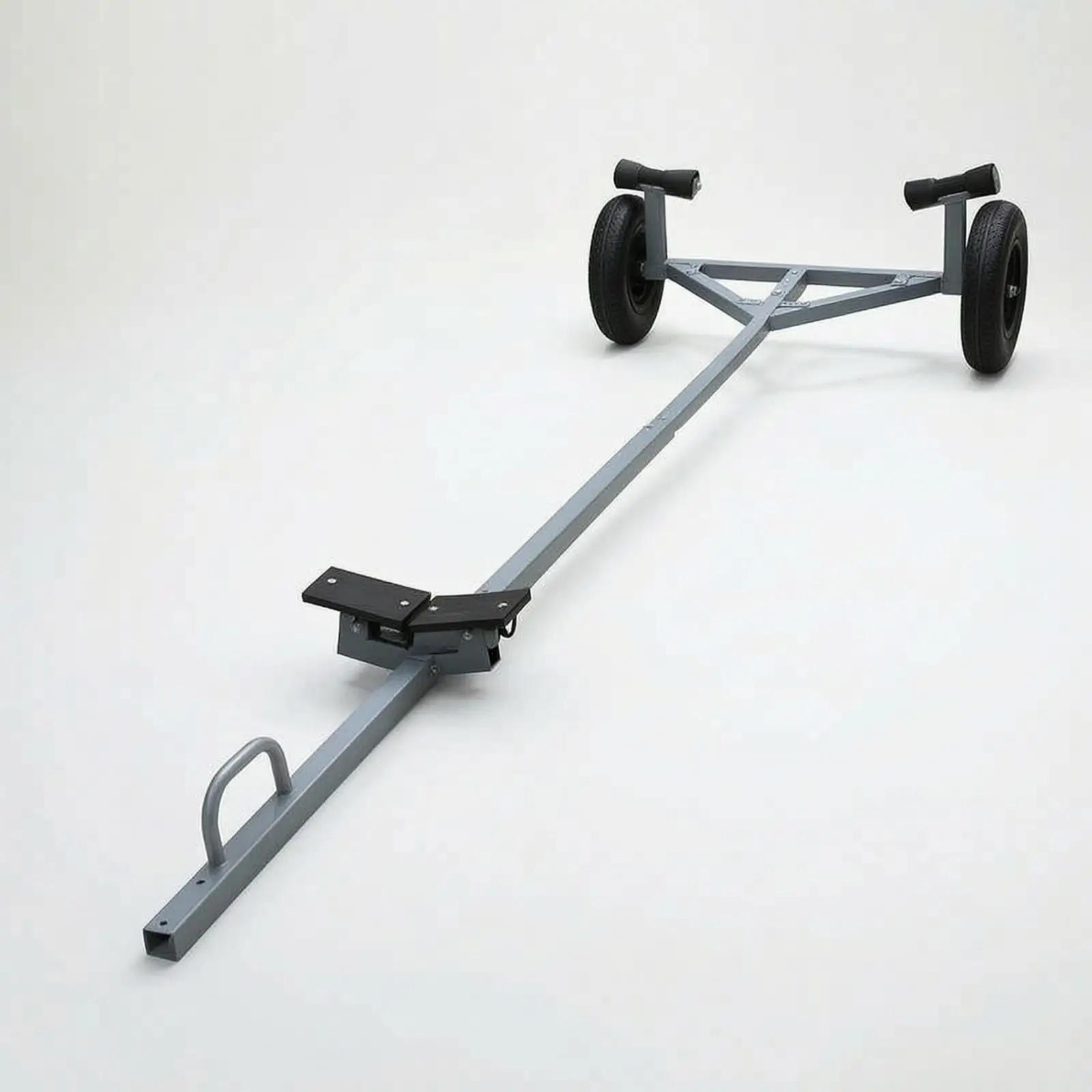 Hand Pull Boat Dolly Easy Assembly Inflatable Boat Trailer for Marina