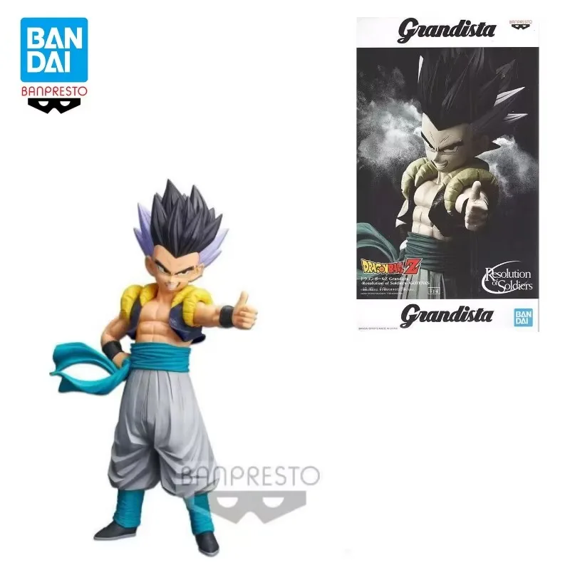 In Stock Original Bandai Genuine Banpresto Anime Dragon Ball Z Gotenks 19cm Anime Figure Model Toys Collection Ornaments Gifts