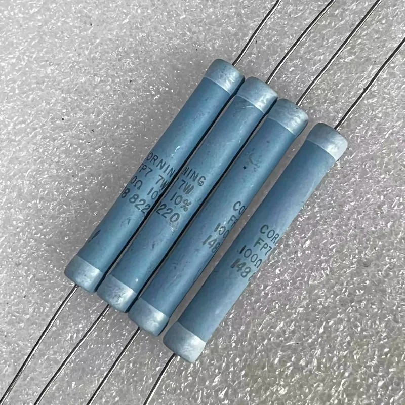 5PCS/brand new American FP7 series 7W 100R 100 ohm thick copper foot non inductive audio resistor